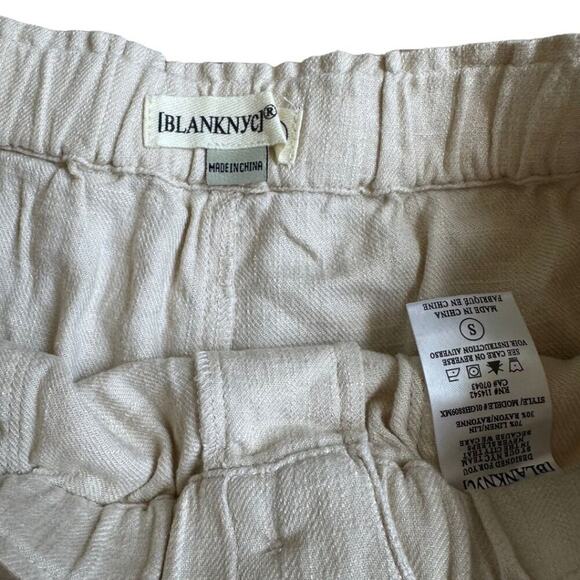Blank NYC Pull Up Chino Short Beige S - Picture 3 of 4